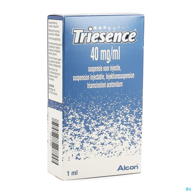 Triesence 40 mg/ml susp inj 1 x 1 ml