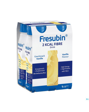 Fresubin 2 kcal fibre drink vanille fl 4x200ml