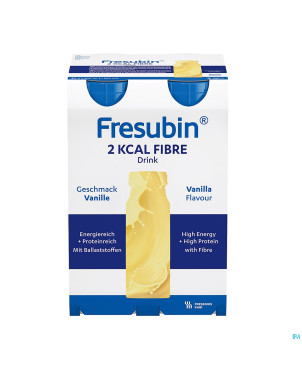 Fresubin 2 kcal fibre drink vanille fl 4x200ml