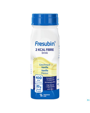 Fresubin 2 kcal fibre drink vanille fl 4x200ml