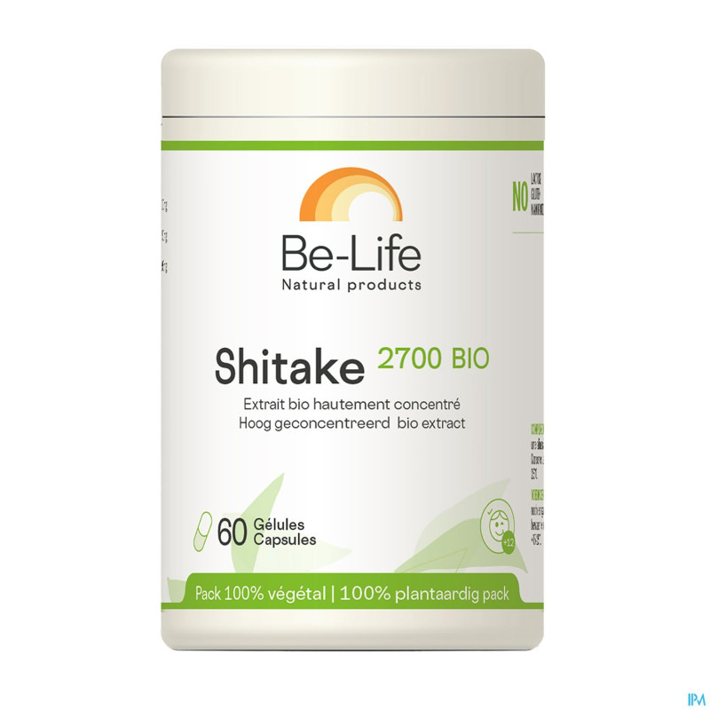 Shitake 2700 bio be life    v-caps  60