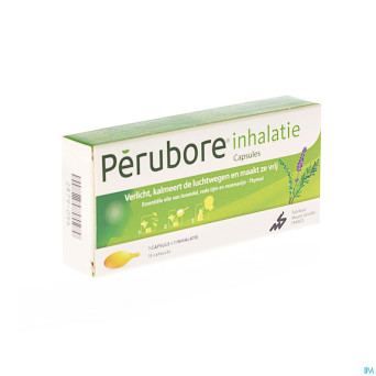 Perubore inhalateur hle ess caps 15