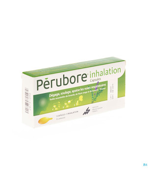 Perubore inhalateur hle ess caps 15