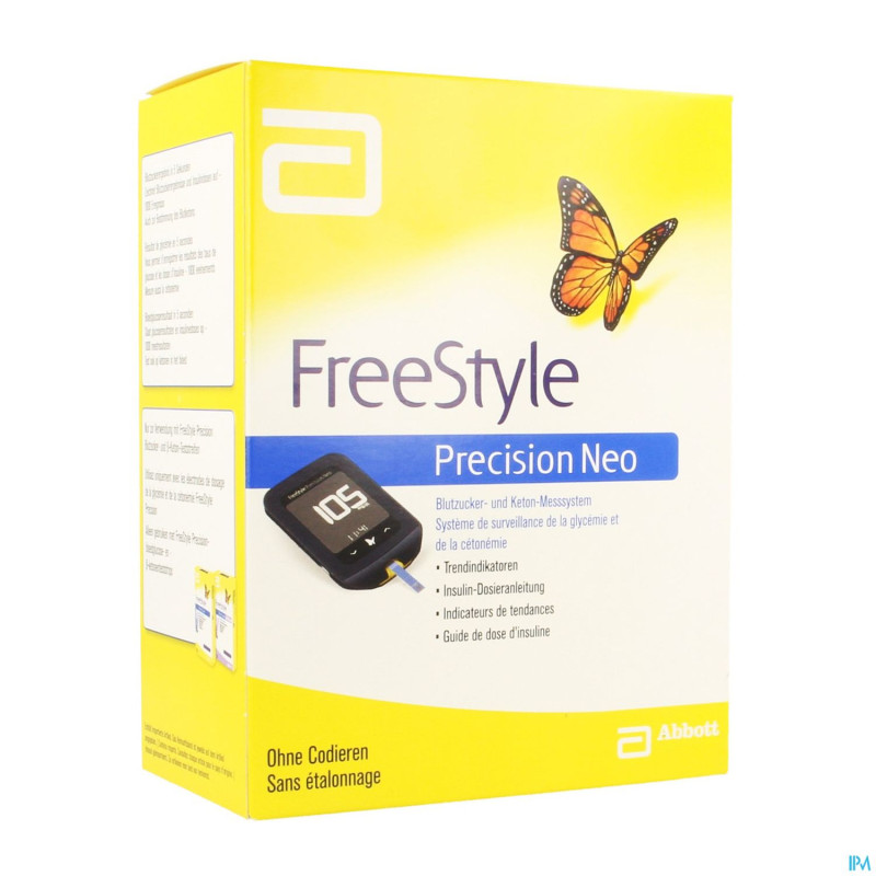 Freestyle precision sensor startkit diabete