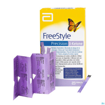 Freestyle precision ketone strips  10 9882070