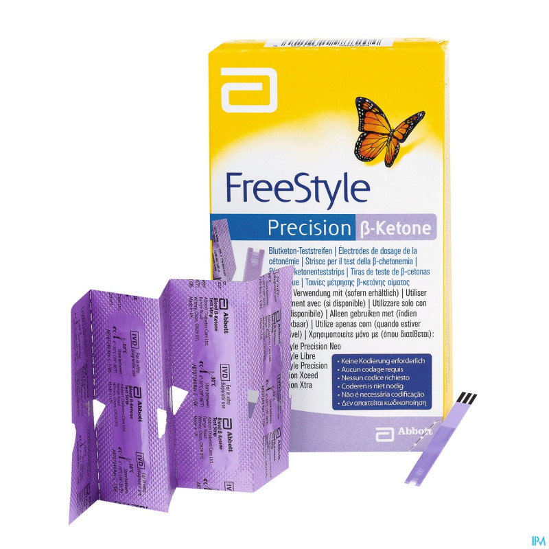 Freestyle precision ketone strips  10 9882070