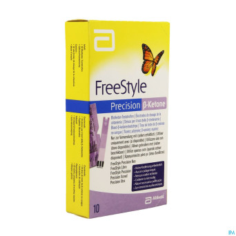 Freestyle precision ketone strips  10 9882070