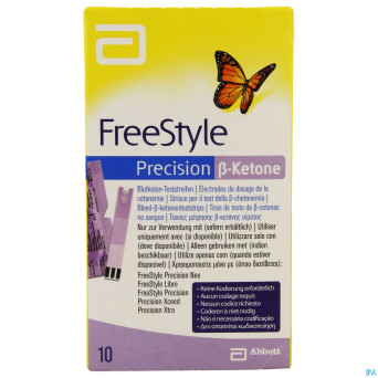 Freestyle precision ketone strips  10 9882070