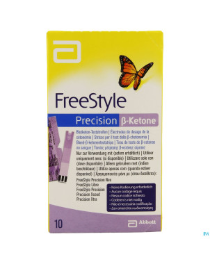 Freestyle precision ketone strips  10 9882070