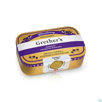 Grether's pastilles blueberry ss 110g