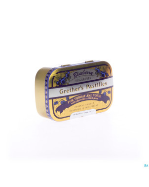 Grether's pastilles blueberry ss 110g