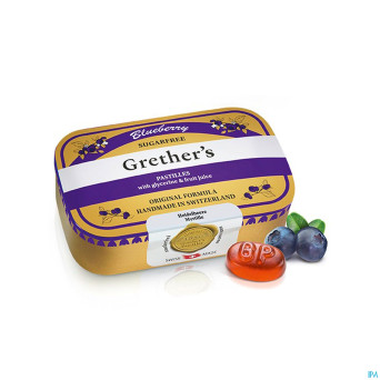 Grether's pastilles blueberry ss 110g