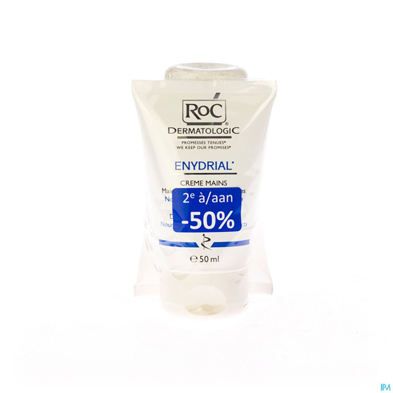 Roc enydrial duo creme mains 2x50ml