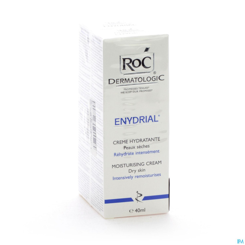 Roc enydrial duo creme hydratante visage 2x40ml