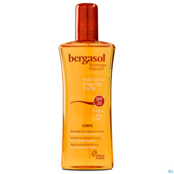 Bergasol huile seche ip20    125ml