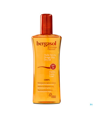 Bergasol huile seche ip20    125ml