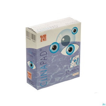 Clinapad cp oculaire ster 55x72mm 12