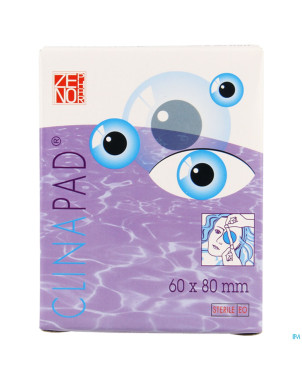 Clinapad cp oculaire ster 55x72mm 12