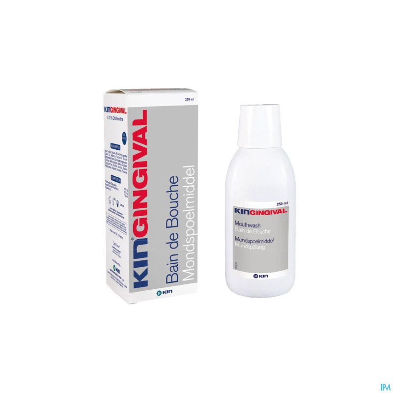Kin gingival bain de bouche chlorhex.0,12% 250ml