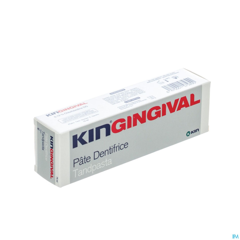 Kin gingival dentifrice chhlorhex.dg 0,12%  75ml