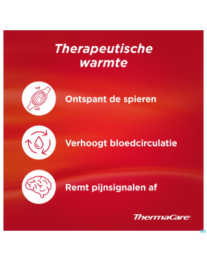 Thermacare cp chauffante douleurs dos 2x2 promo