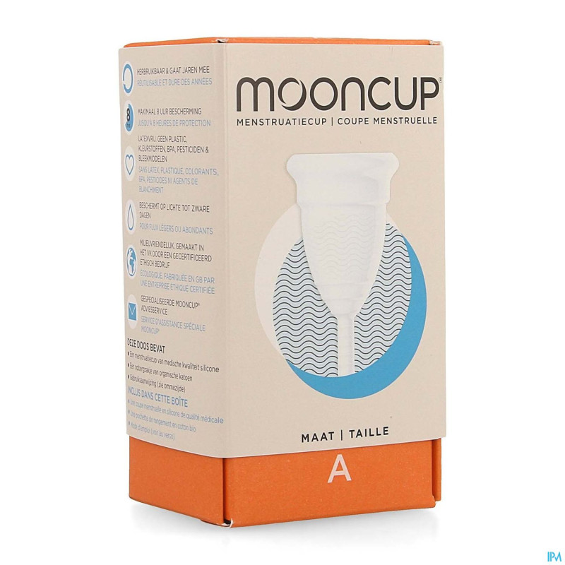Mooncup coupe menstruelle reutilisable taille a 1