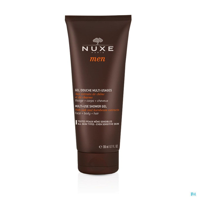 Nuxe men gel douche multi usage tube 200ml