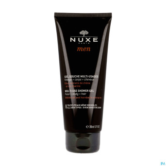 Nuxe men gel douche multi usage tube 200ml