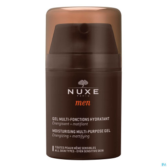 Nuxe men gel hydratant multi fonct.  fl pompe 50ml
