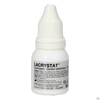 Lacrystat collyre fl 2x10ml nf