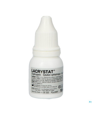 Lacrystat collyre fl 2x10ml nf