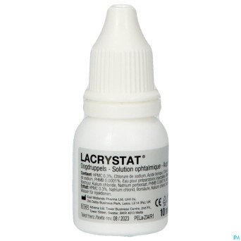 Lacrystat collyre fl 2x10ml nf