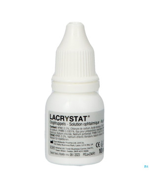 Lacrystat collyre fl 2x10ml nf