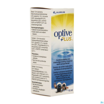 Optive plus sol ster 1x10ml