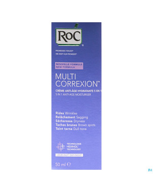 Roc multi correxion cr aa 5en1 jour/nuit ip15 50ml
