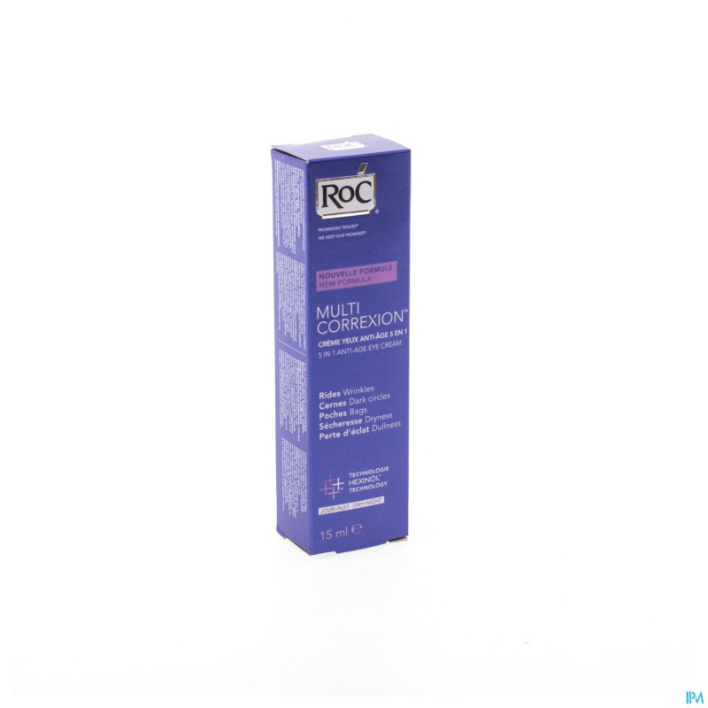 Roc multi correxion cr aa 5en1 yeux 15ml