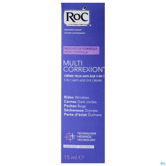 Roc multi correxion cr aa 5en1 yeux 15ml