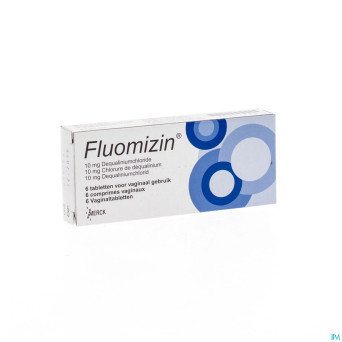 Fluomizin 10 mg comp vaginaux 6 x 10 mg