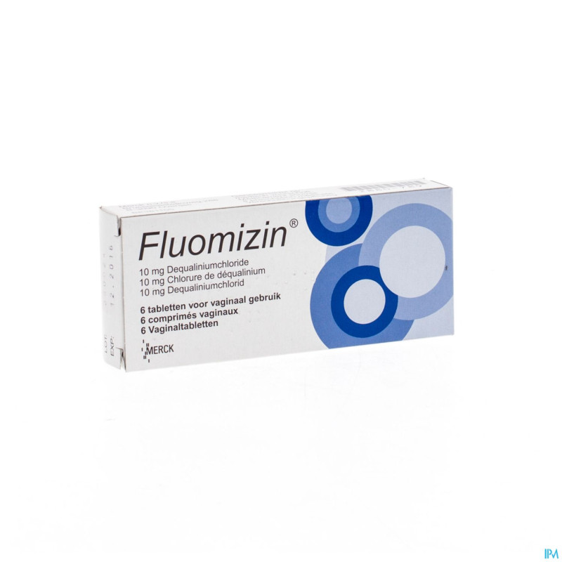 Fluomizin 10 mg comp vaginaux 6 x 10 mg