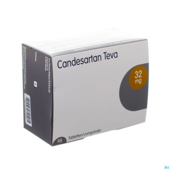 Candesartan teva tabl 98 x 32 mg