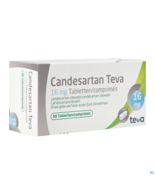 Candesartan teva tabl 98 x 16 mg