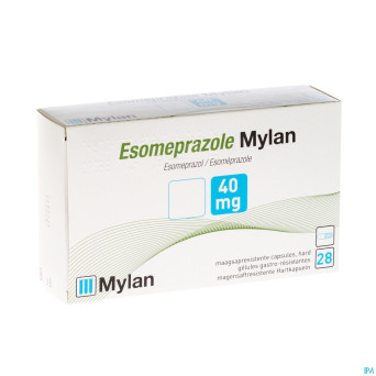 Esomeprazole viatris 40mg caps 28