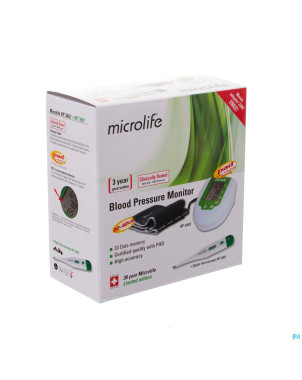 Microlife bp3ag1 tensiometre automat. bras