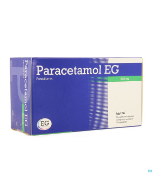 Paracetamol eg  500 mg comp pell 240