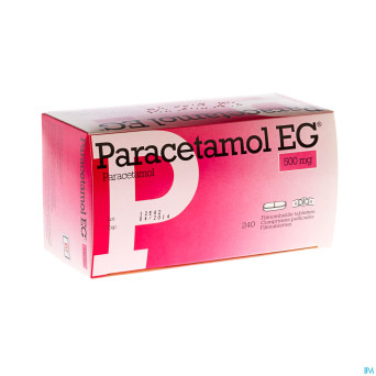 Paracetamol eg  500 mg comp pell 240