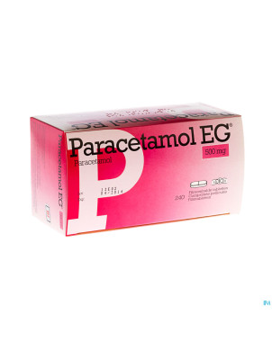 Paracetamol eg  500 mg comp pell 240
