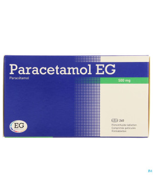 Paracetamol eg  500 mg comp pell 240