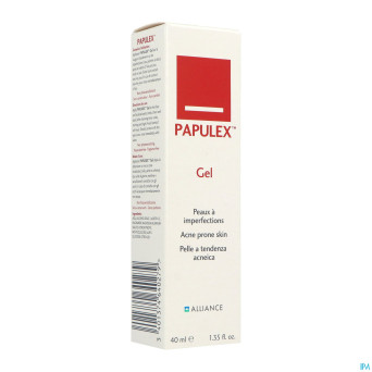 Papulex soin de la peau gel 40ml rempl.1745652