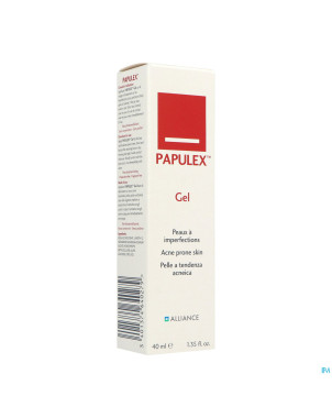 Papulex soin de la peau gel 40ml rempl.1745652