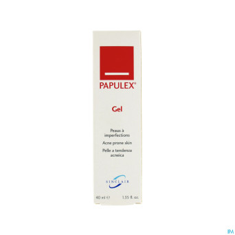 Papulex soin de la peau gel 40ml rempl.1745652